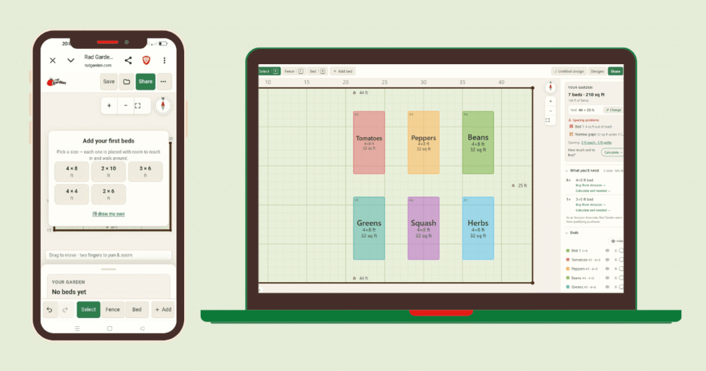 Garden Planner Quick Start